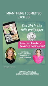 The Girl in The Toile Wallpaper Wins Silver for Audiobook